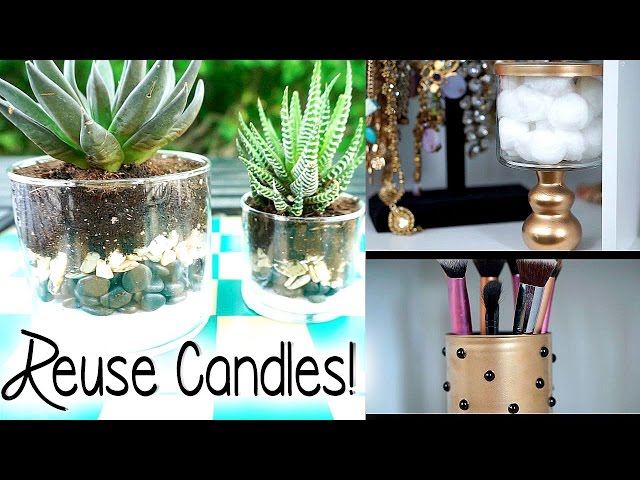 How to reuse Bath and Body works candles!