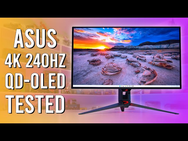 32-inch 240Hz 4K QD-OLED is Here! - Asus ROG Swift PG32UCDM Review