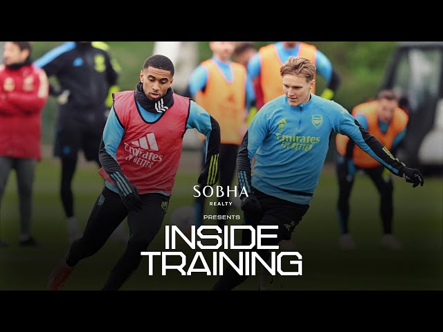 INSIDE TRAINING | All eyes on Bournemouth | Goals, skills, rondos and much more! | Premier League