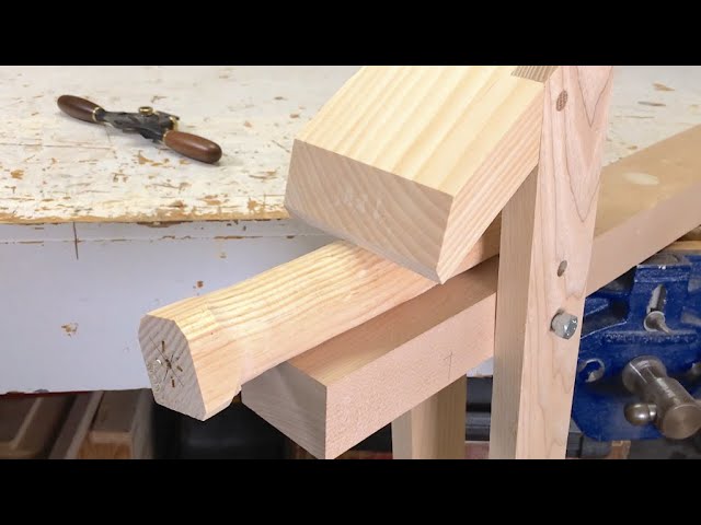 Woodworking Benchtop Shave Horse - How to Build a Shavehorse for Hand Tools