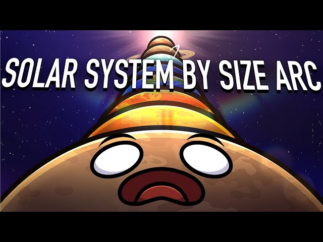Solar System by Size Arc