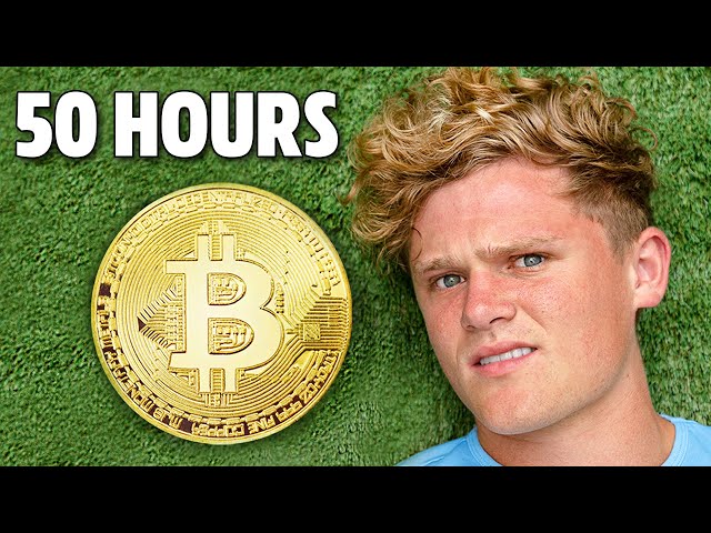 I Survived 50 Hours on Only Bitcoin