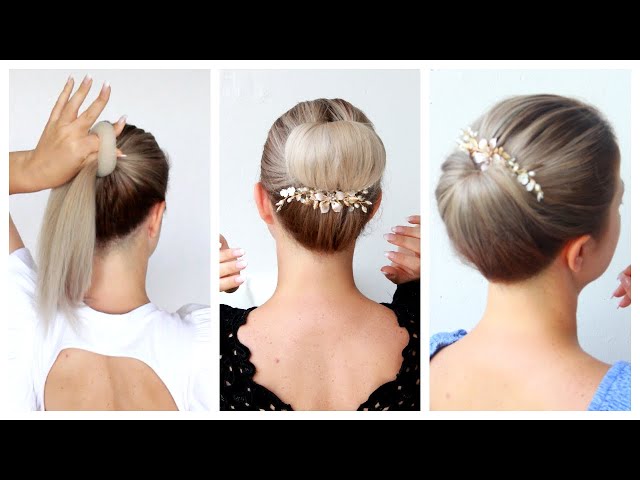 12 Easy Hairstyles in less than a minute