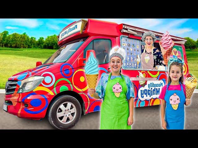 Ruby and Bonnie explore Granny's ice cream truck