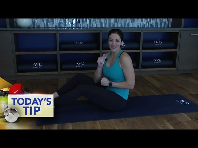 Fitness tip: Tighten the back of your arms