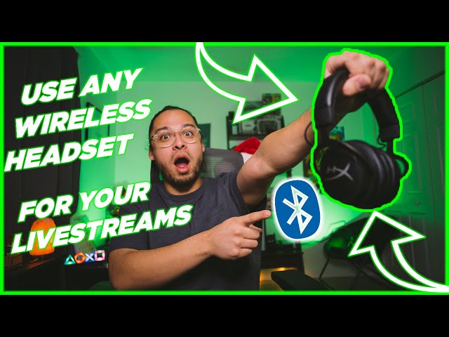 OBS STUDIO : WIRELESS HEADSET SETUP FOR YOUR LIVESTREAMS (TUTORIAL)