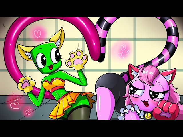 [ANIMATION]🌈Rainbow Friends Brewing Cute Lover💕 Turn Into Cat Girl-BEST LOVE STORY- | SLIME CAT