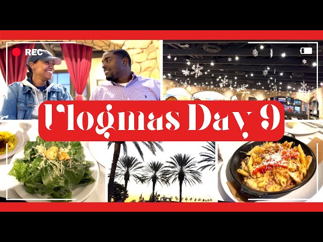 VLOGMAS DAY 9 | Dinner with Bae