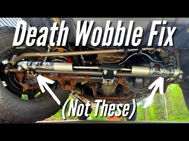 How to Fix Death Wobble. (Violent Steering Shake)