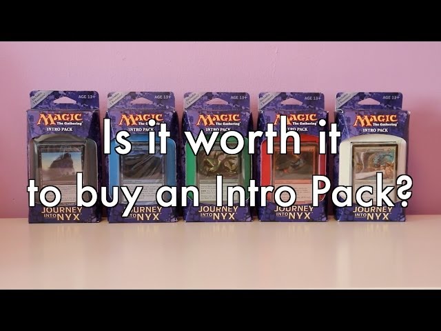 MTG - Is It Worth It To Buy An Intro Pack? A detailed analysis. Magic: The Gathering