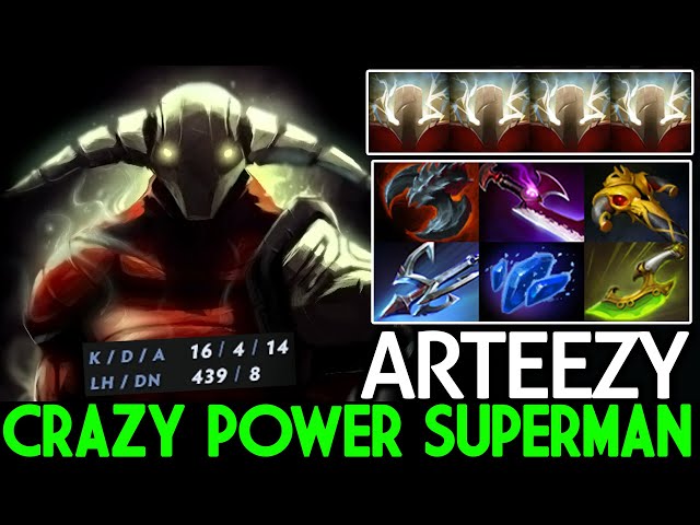 ARTEEZY [Sven] Madness Superman Too Broken Crazy Power Dota 2