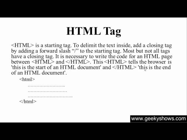 4. HTML Tag in HTML (Hindi)