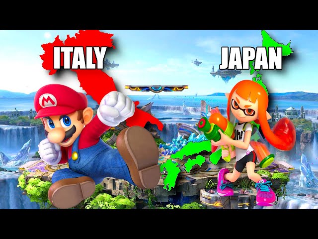 Who To Main Based On Your Nationality (Smash Ultimate)