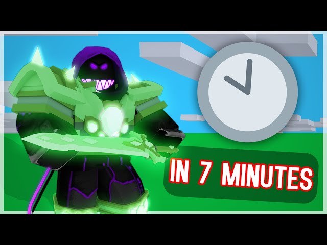 Getting EMERALD ARMOR in UNDER 7 MINUTES in Roblox Bedwars