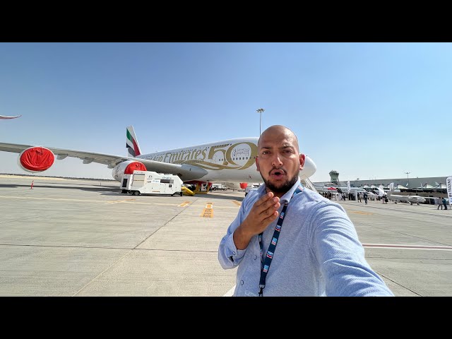 Emirates Airbus A380 Walkaround | Gagan Choudhary