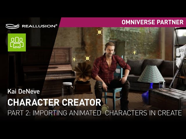 Character Creator Import Part 2: Character USD Importing to NVIDIA Omniverse
