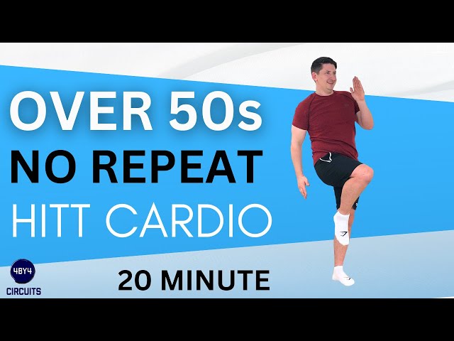 Over 50s Beginner Hiit No Repeat Full Body Cardio Workout