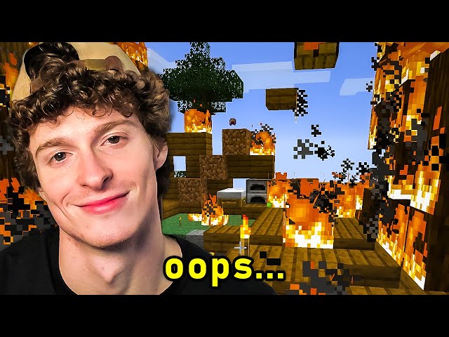 Playing Minecraft High was a BAD Idea | VOD