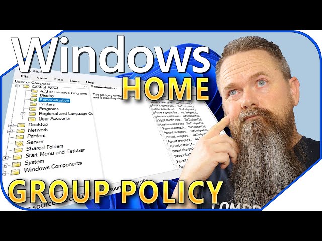 How To Get Group Policy Editor in Windows Home Edition Working