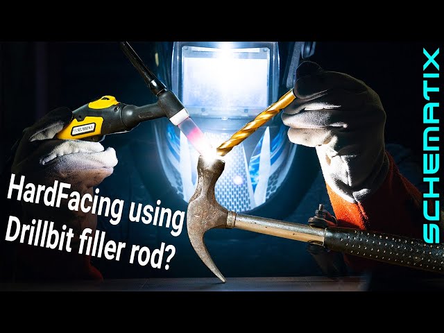 HardFacing tools using Drillbits as filler rod!?!? II How to weld Hardfacing