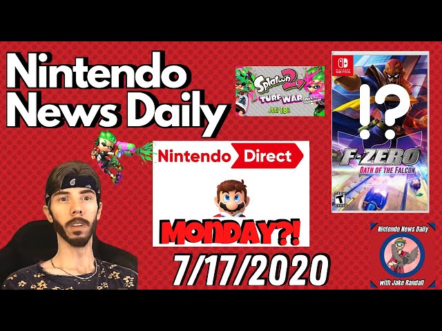 More Hints at a Nintendo Direct on Monday and Possibly a New F Zero Game?! | Nintendo News Daily
