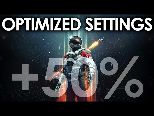 Optimized Starfield PC Settings, Change These Five NOW!