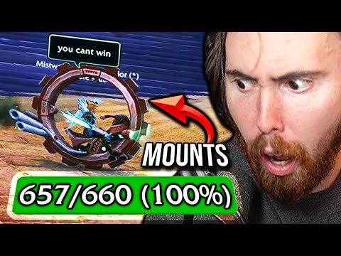 Asmongold Can't Possibly Win This MOUNT OFF Competition