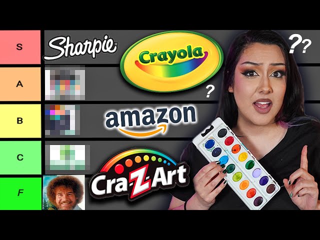 Tier Ranking Every Art Supply Brand (so you know what to buy!)