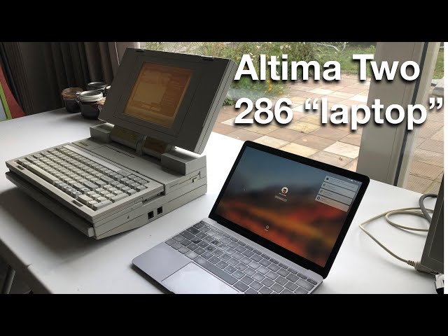 Altima Two retro "laptop"