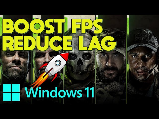 How to IMPROVE GAMING PERFORMANCE on Windows (Best Settings)