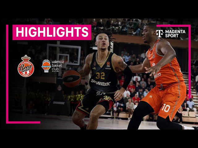 AS Monaco - Valencia Basket | Turkish Airlines EuroLeague | MAGENTA SPORT