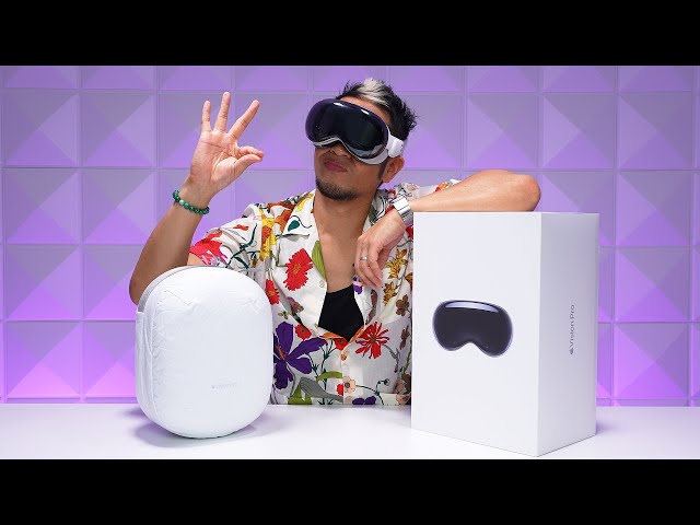 Apple Vision Pro Unboxing w/ Accessories!