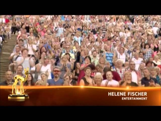 Helene Fischer gewinnt Bambi 2014 "Entertainment Award"
