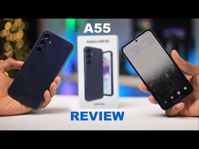 SAMSUNG GALAXY A55 UNBOXING AND REVIEW