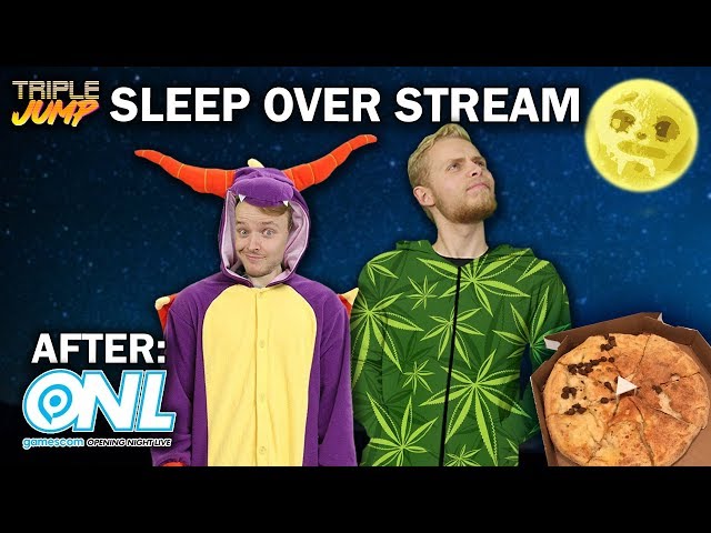 TripleJump Gamescom Sleepover! - Peter Vs. Ben | TripleJump Live