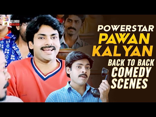 Pawan Kalyan Back To Back Comedy Scenes | Pawan Kalyan Best Comedy Scenes | Mango Telugu Cinema