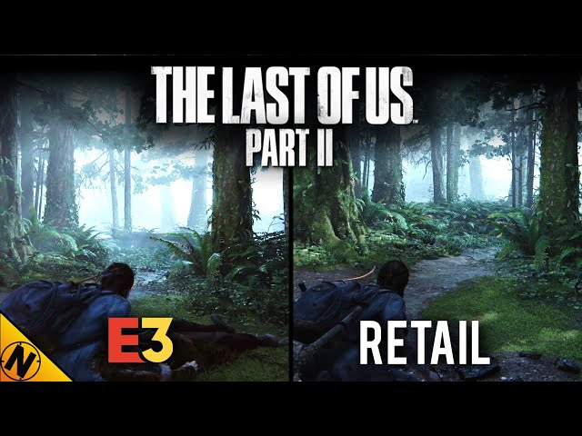 The Last of Us Part II E3 vs Retail | Direct Comparison