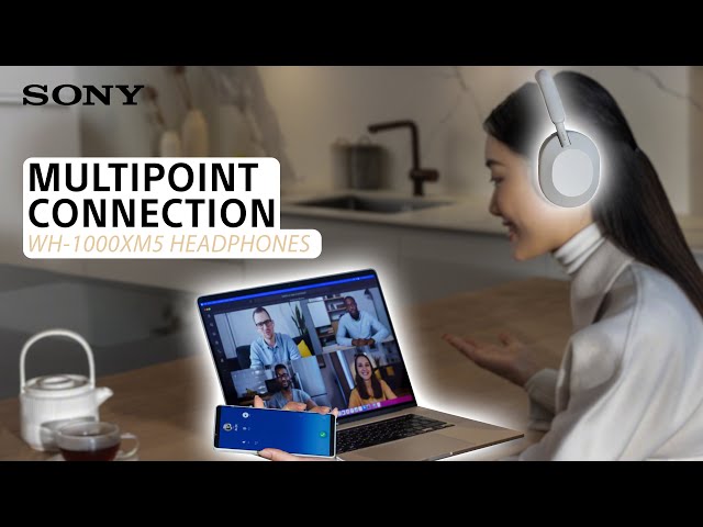 Sony | How to use Multipoint Connection on the WH-1000XM5 headphones