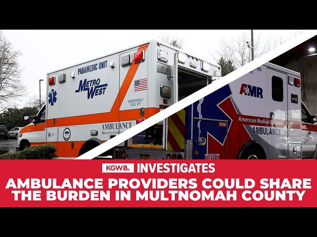 Multnomah County's dismal ambulance response times could benefit from an unlikely partnership