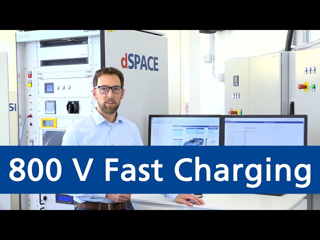 800 V Fast Charging with the dSPACE Smart Charging Station Emulator