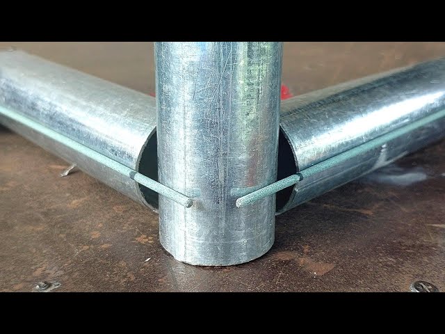 A new trick on how to cut pipes at 45 degrees in 3 directions that welders rarely talk about