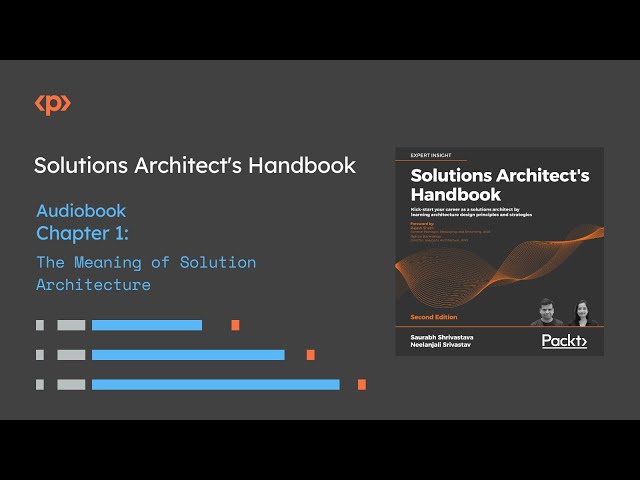 The Meaning of Solution Architecture I Audiobook I Packt