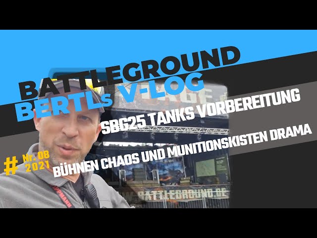 Bertls Vlog vom SBG25-Tanks 2 Hinter den Kulissen von Europas größtem Paintball Festival