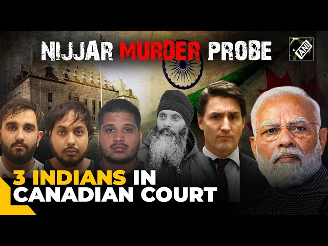 Hardeep Singh Nijjar murder probe: 3 Indians accused of murder charges appear before Canadian Court