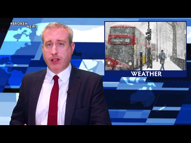 #BrokenNews - UK Blindsided By Snowmageddon
