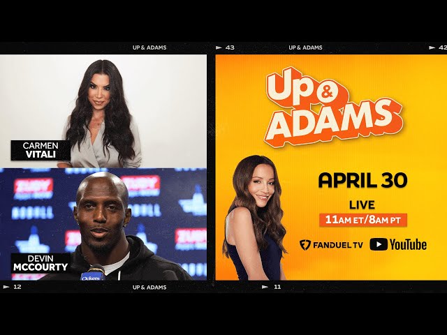 Devin McCourty LIVE on Up & Adams Show with Kay Adams  | Tuesday April 30, 2024