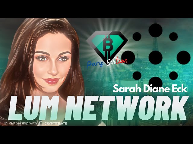 'The Business Trust Engine' - Lum Network's Sarah-Diane Eck speaks! | Crypto News | Cryptonites