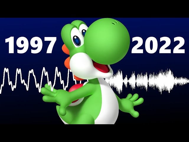 Why doesn't Yoshi sound like he used to?