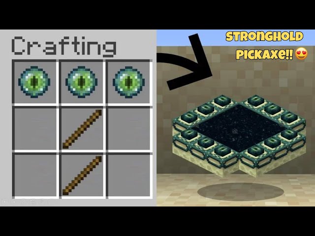 Minecraft But Pickaxes Spawn Structures...
