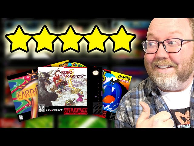 EVERY 5-Star SNES Game - Did Yours Make the List?